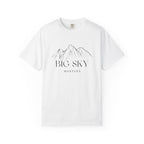 Big Sky - Unisex Garment-Dyed T-shirt, Casual Outfit, Gift for Nature Lovers, Vacation Essentials