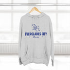 Everglades City Inspired Fleece Hoodie, Casual Wear, Relaxation, Gift for Autumn Lovers, Travel Essential