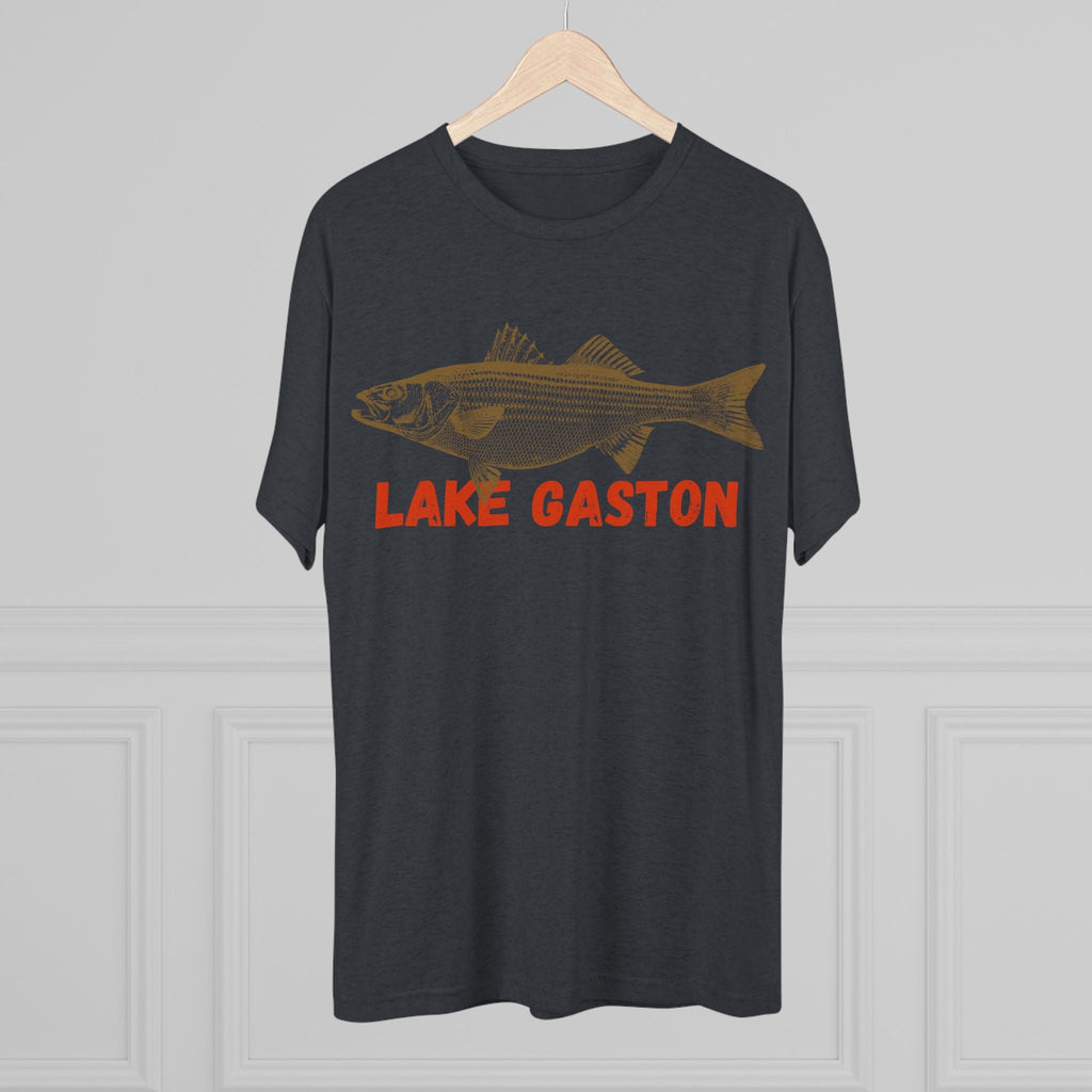 Lake Gaston Fishing Tee, Unisex Crew Neck Shirt, Summer Lake Apparel, Gift for Fishermen, Outdoor Adventure T-Shirt, Lake House Style