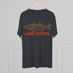 Lake Gaston Fishing Tee, Unisex Crew Neck Shirt, Summer Lake Apparel, Gift for Fishermen, Outdoor Adventure T-Shirt, Lake House Style