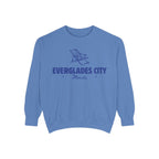 Everglades City Vibes Unisex Sweatshirt | Garment-Dyed Comfort, Perfect for Casual Outings, Travel, Gifts, Autumn Days