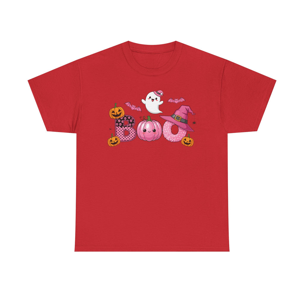 Halloween Ghostly Boo Tee, Unisex Halloween T-Shirt, Trick or Treat Shirt, Spooky Season Apparel, Cute Halloween Gift