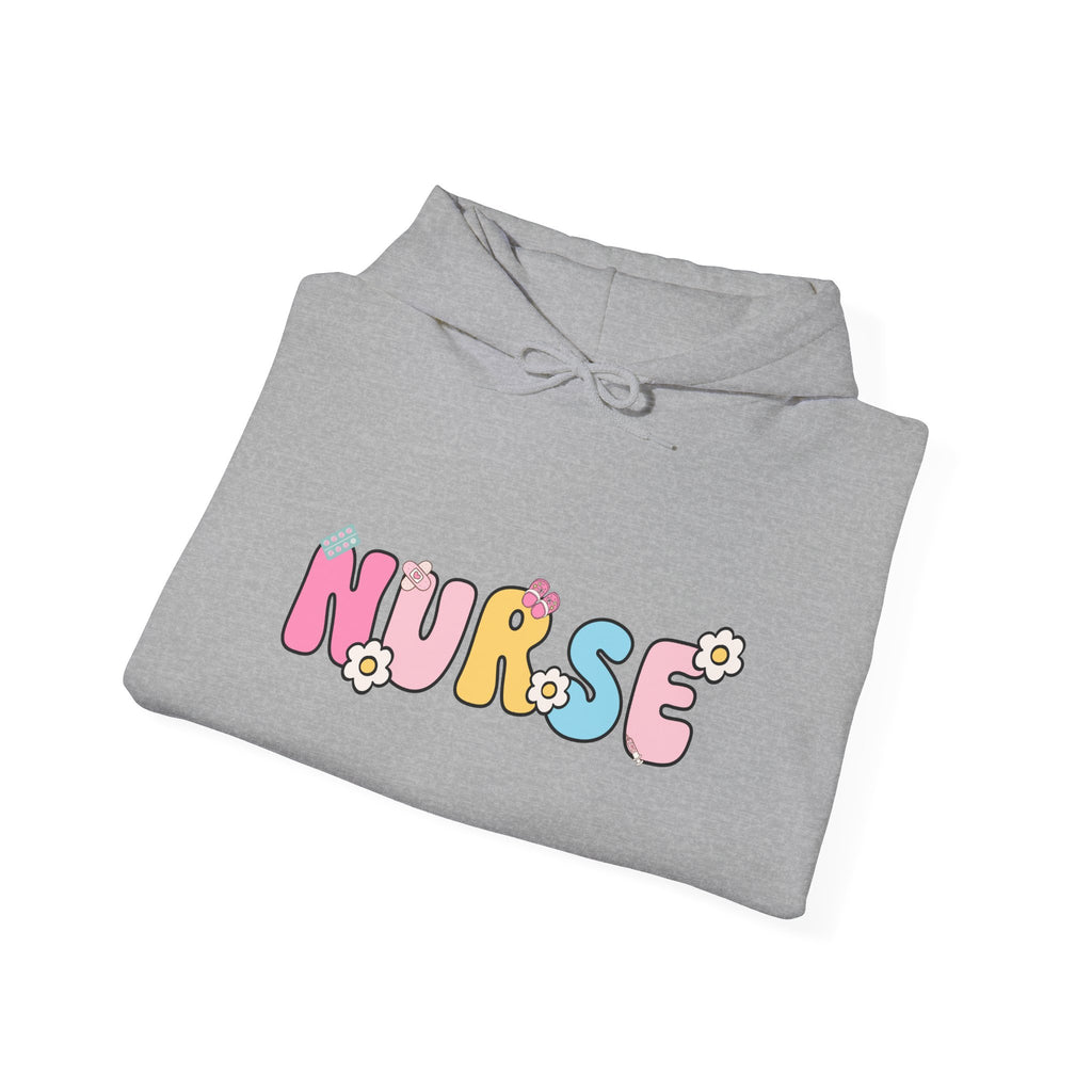Cute Nurse Hoodie for Healthcare Workers, Cozy Sweatshirt for Nurses, Gift for Nursing Students, Healthcare Appreciation