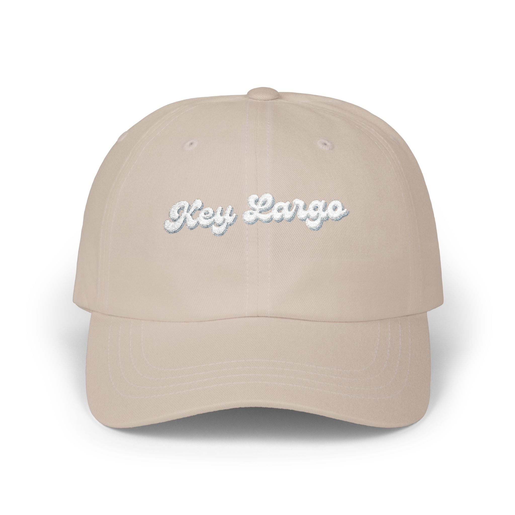 Key Largo Dad Cap, Unisex Cotton Hat, Casual Everyday Wear, Outdoor Cap