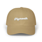 Plymouth Dad Cap, Unisex Cotton Hat, Casual Everyday Wear, Outdoor Cap