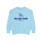 Belleair Shore Unisex Sweatshirt, Cozy Beach Vibes, Perfect Summer Gift, Florida Apparel, Relaxed Style for All