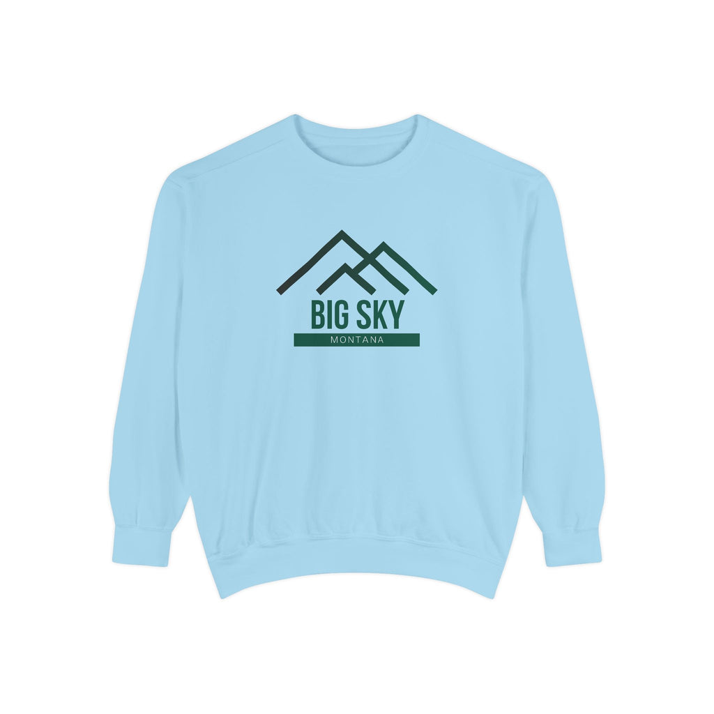 Big Sky Unisex Sweatshirt, Cozy, Perfect Autumn Gift, Relaxed Style for All