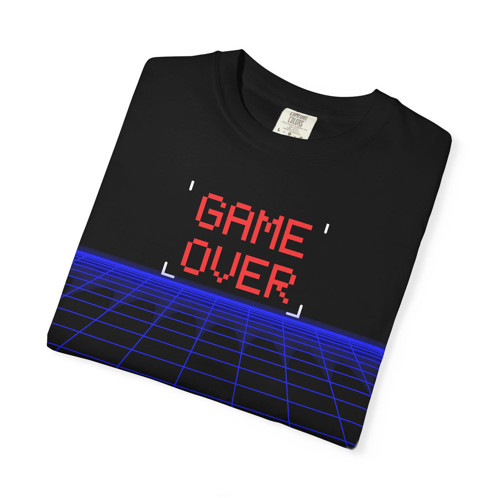 Gamer - Game Over - Unisex Garment-Dyed T-shirt