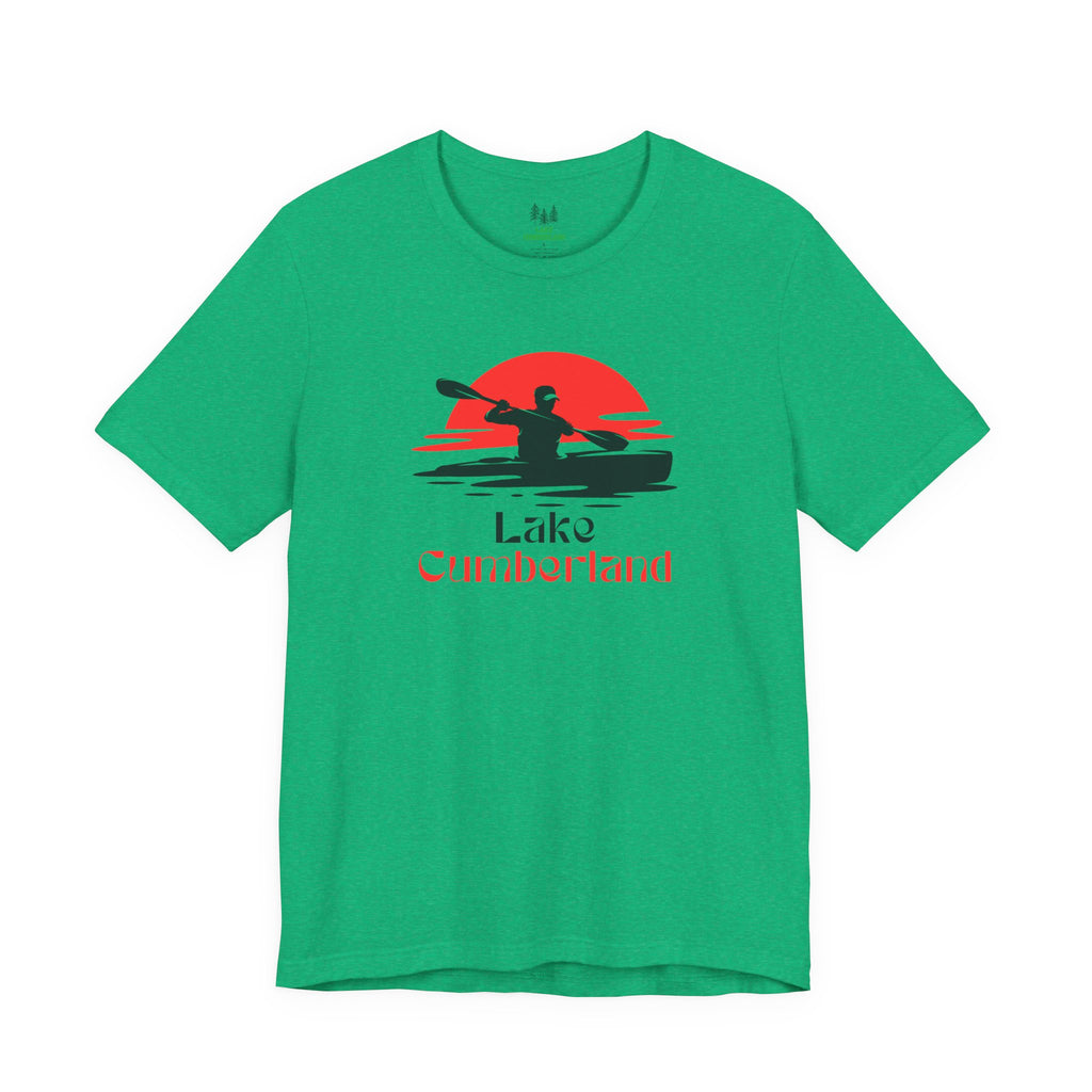 Lake Cumberland Tee - Kayaking Graphic Unisex Jersey Short Sleeve Shirt, Outdoor Adventure Gift, Summer Vibes, Lake Lover Apparel