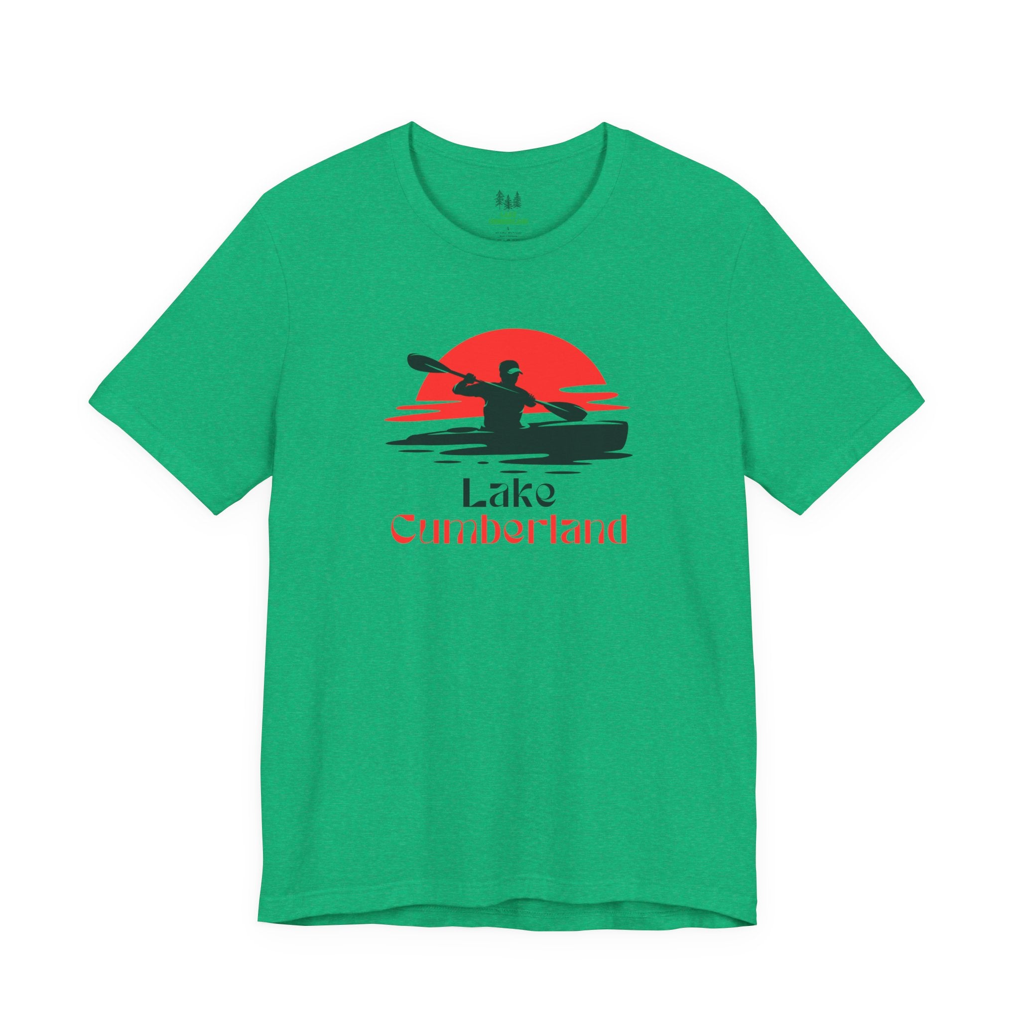 Lake Cumberland Tee - Kayaking Graphic Unisex Jersey Short Sleeve Shirt, Outdoor Adventure Gift, Summer Vibes, Lake Lover Apparel