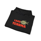 Lake Texoma Fishing Hoodie, Unisex Comfortable Sweatshirt, Relaxed Fit for Outdoor Enthusiasts, Gift for Fishermen, Casual Lake Apparel