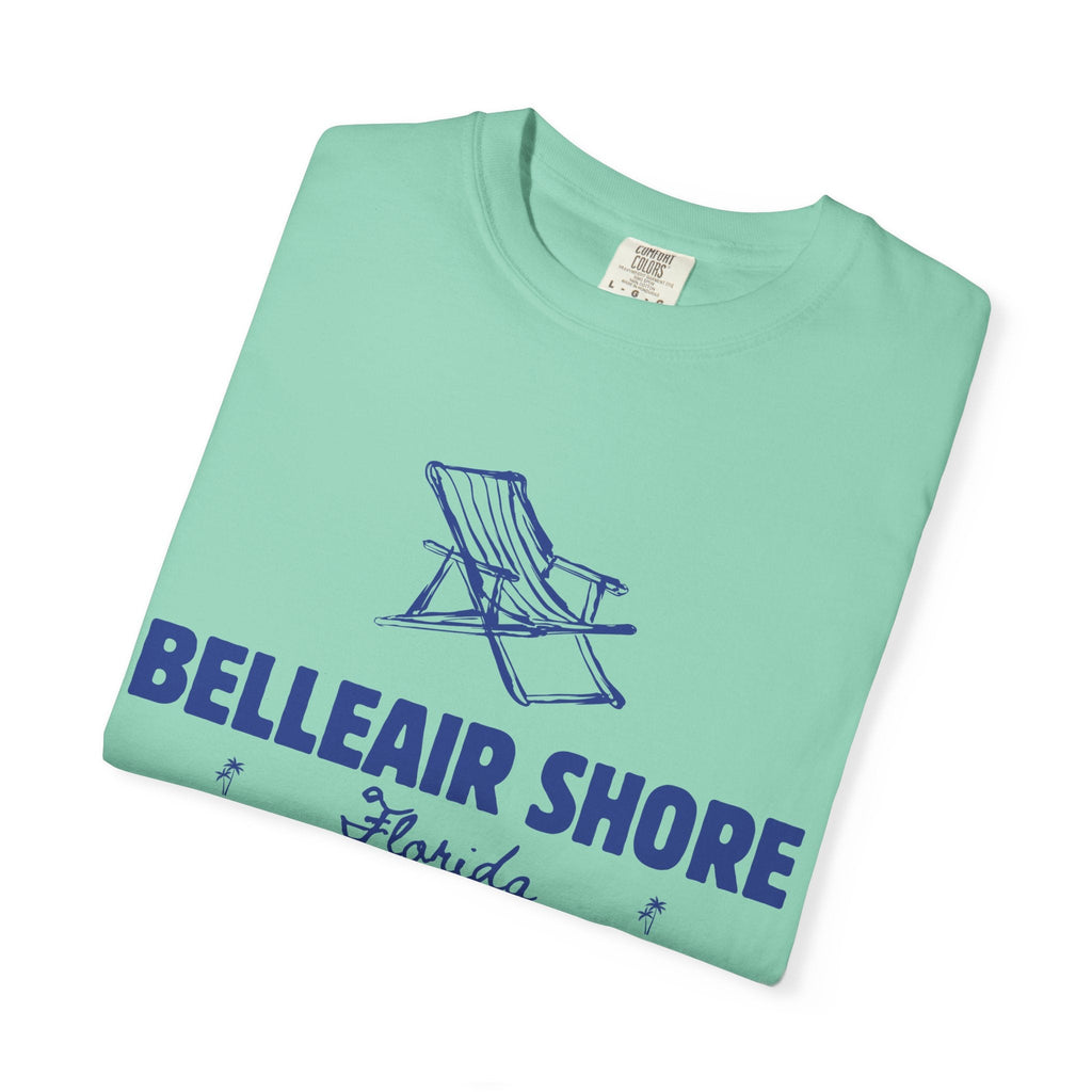 Belleair Shore - Unisex Garment-Dyed T-shirt, Casual Outfit, Gift for Nature Lovers, Vacation Essentials