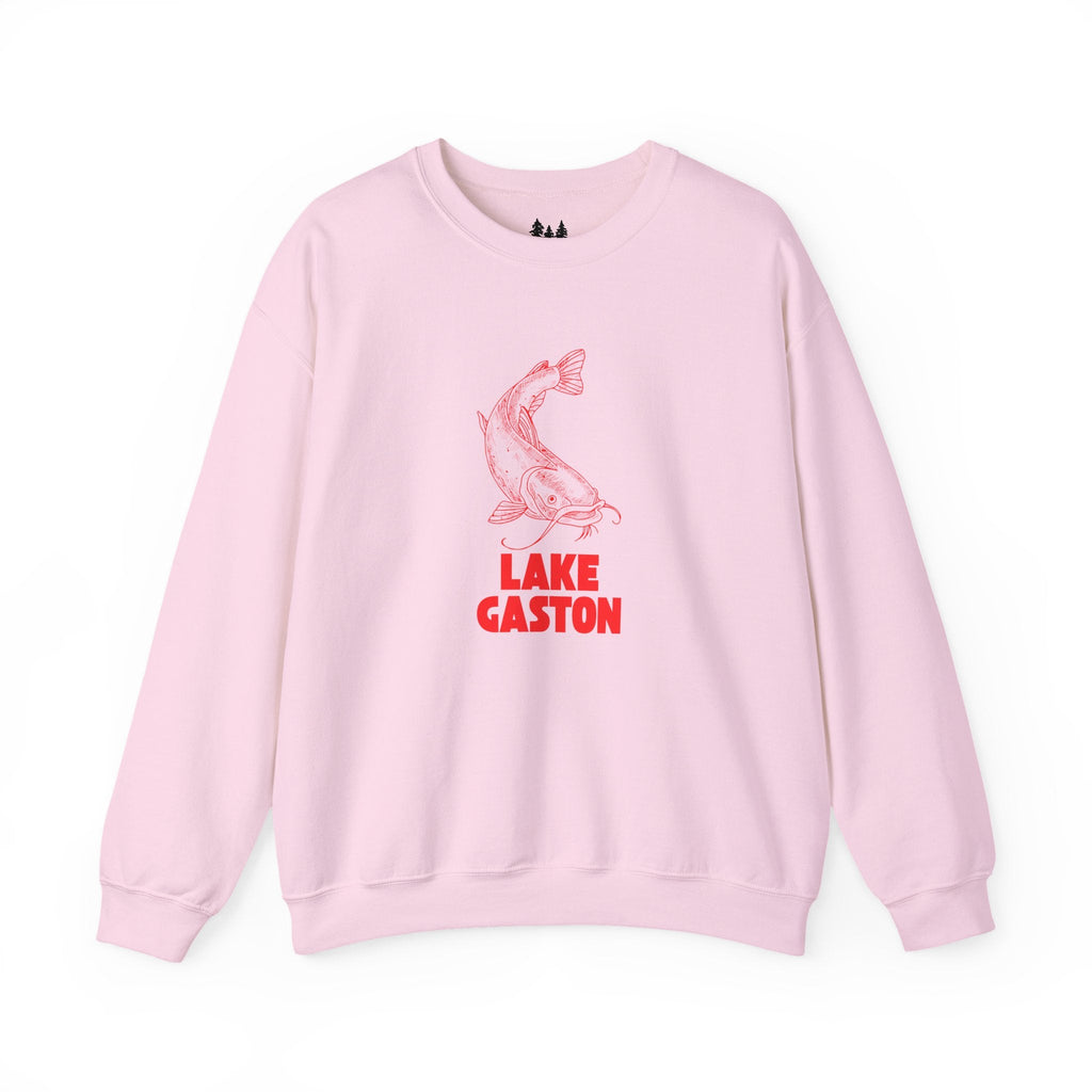 Lake Gaston Fishing Sweatshirt, Cozy Crewneck, Perfect for Outdoorsy Lovers, Casual Wear, Gift for Nature Enthusiasts, Lake Life Apparel