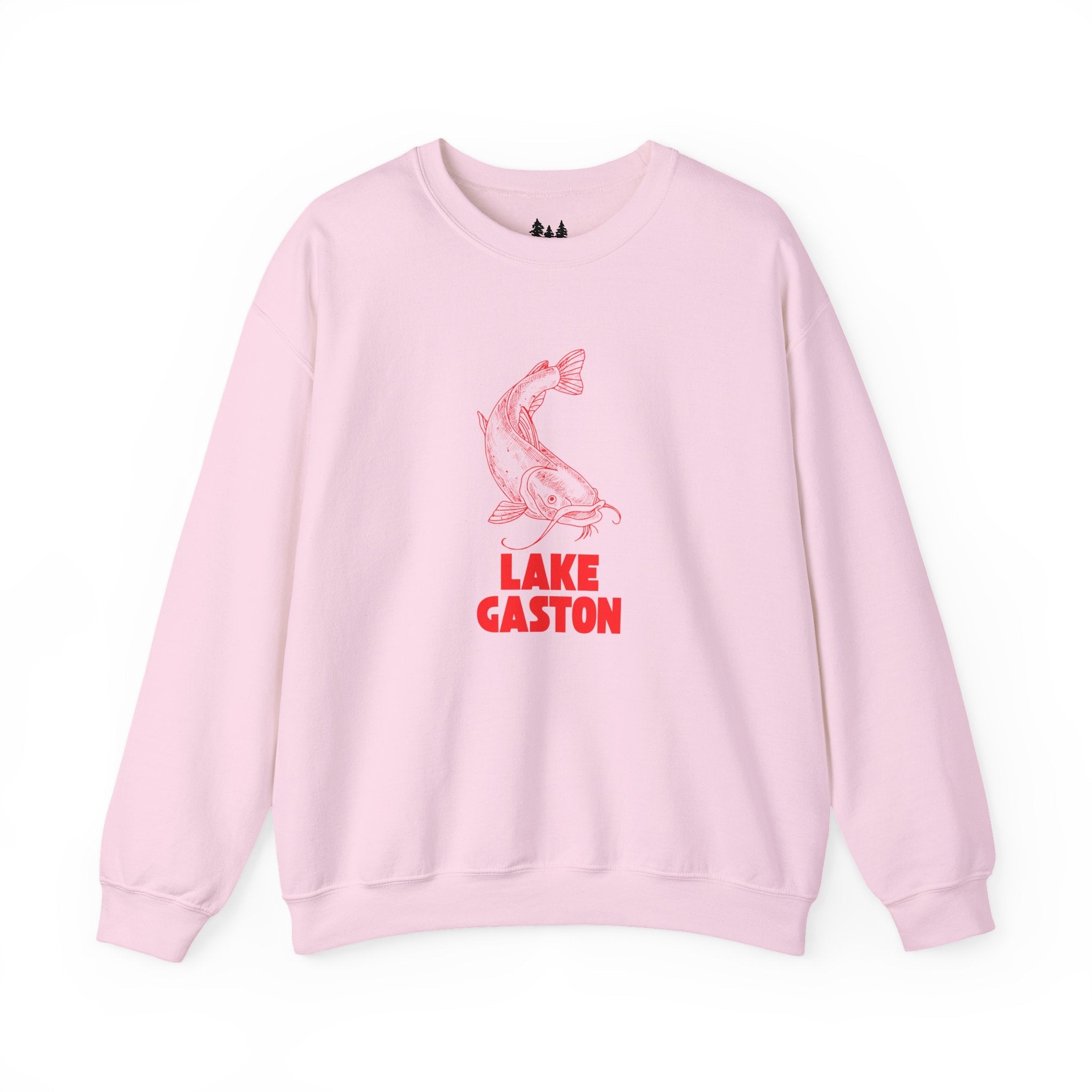 Lake Gaston Fishing Sweatshirt, Cozy Crewneck, Perfect for Outdoorsy Lovers, Casual Wear, Gift for Nature Enthusiasts, Lake Life Apparel