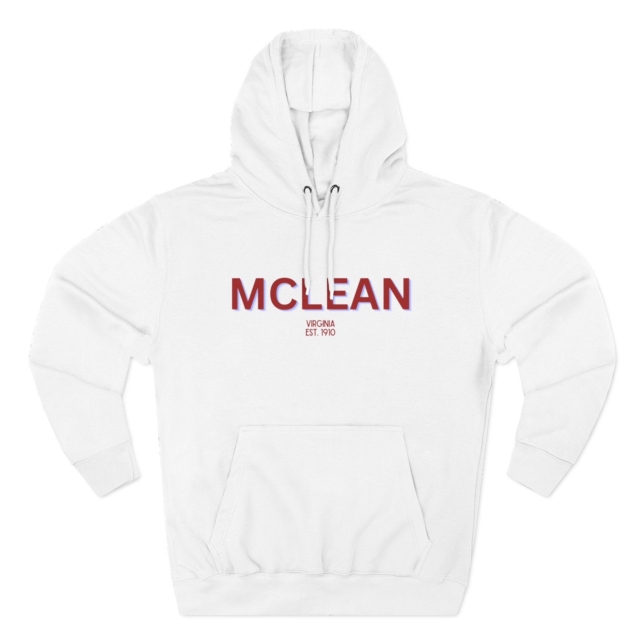 McLean Fleece Hoodie, Casual Sweatshirt, Cozy Layering Piece, Perfect Gift for All Occasions, Stylish Streetwear