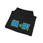 4.0 GPA < GPT 5.0 - Trendy GPA < GPT Sweatshirt for Students, Gift for College, Casual Wear, Study Sessions, Graduation
