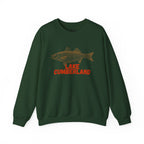 Lake Cumberland Fishing Sweatshirt, Unisex Crewneck, Casual Wear, Gift for Fishermen, Outdoor Apparel, Lake House Cozy