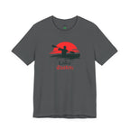 Lake Gaston Tee - Kayaking Graphic Unisex Jersey Short Sleeve Shirt, Outdoor Adventure Gift, Summer Vibes, Lake Lover Apparel