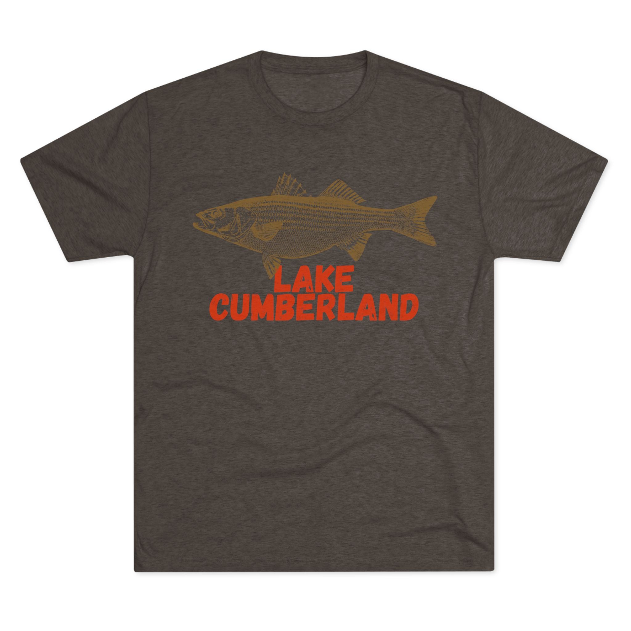 Lake Cumberland Fishing Tee, Unisex Crew Neck Shirt, Summer Lake Apparel, Gift for Fishermen, Outdoor Adventure T-Shirt, Lake House Style