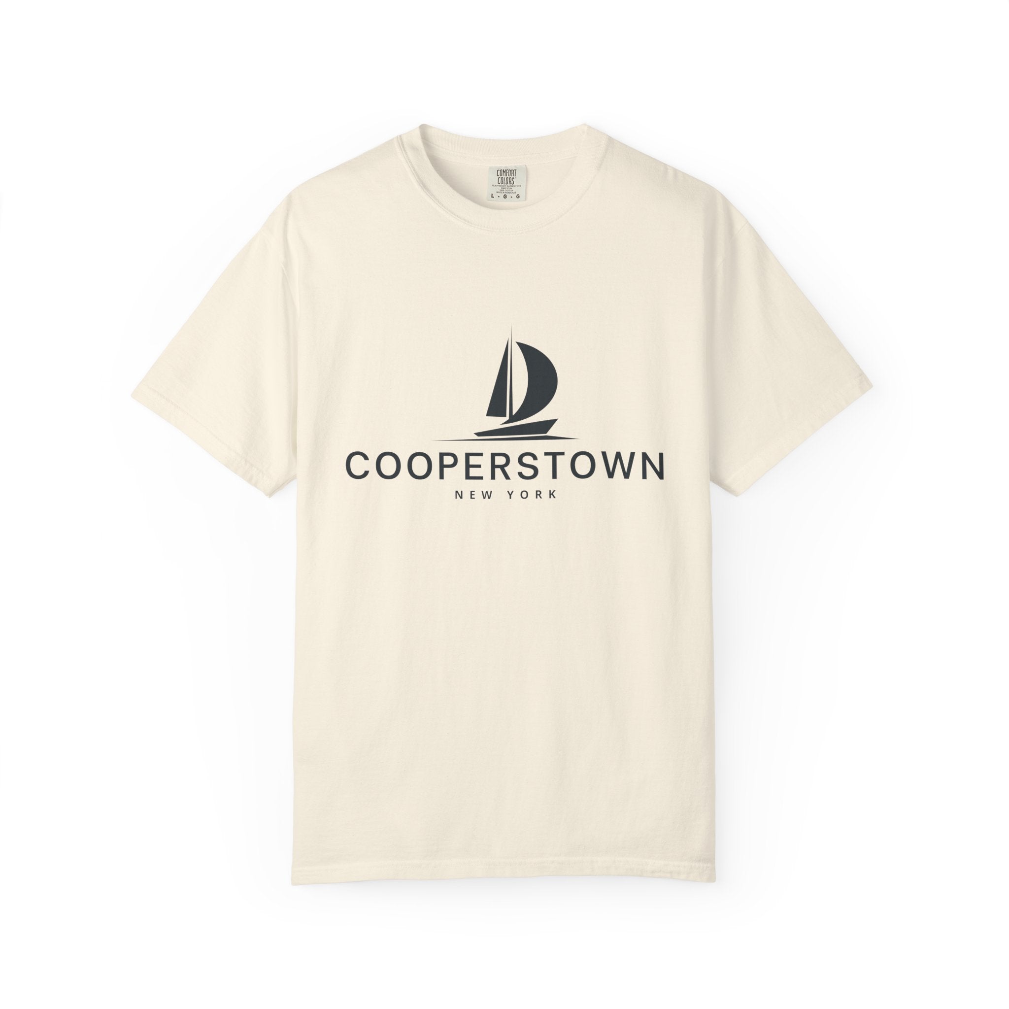 Cooperstown - Unisex Garment-Dyed T-shirt, Casual Outfit, Gift for Nature Lovers, Vacation Essentials