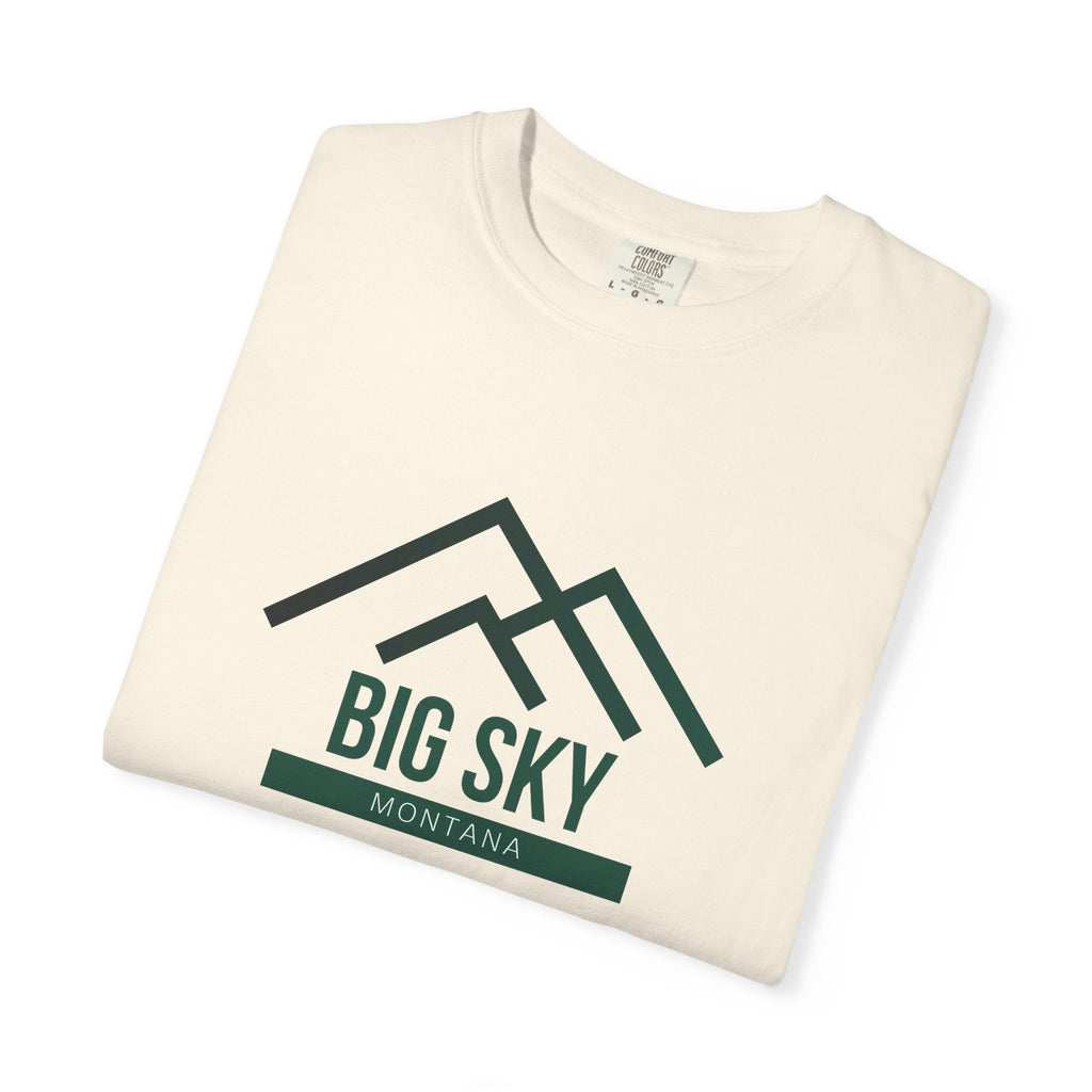 Big Sky Vibes, Unisex T-shirt, Casual Tee, Travel Souvenir, Vacation Top