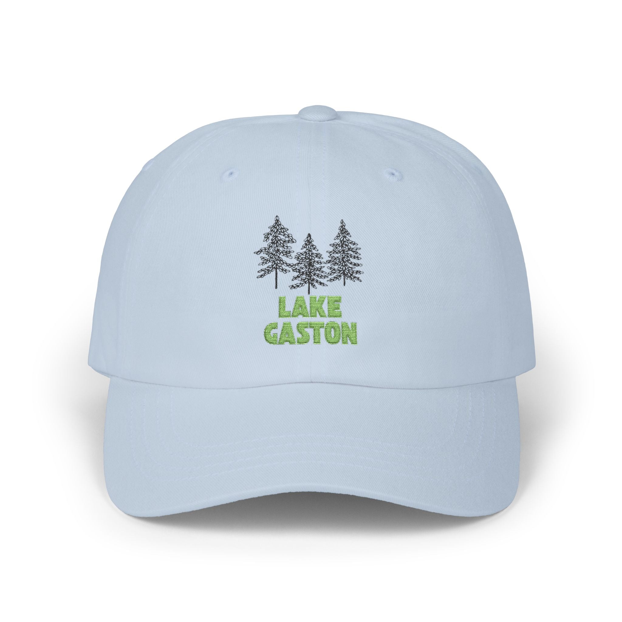 Lake Gaston Classic Dad Cap | Adjustable Cotton Hat for Outdoors, Gifts for Dads, Camping, Fishing, Summer
