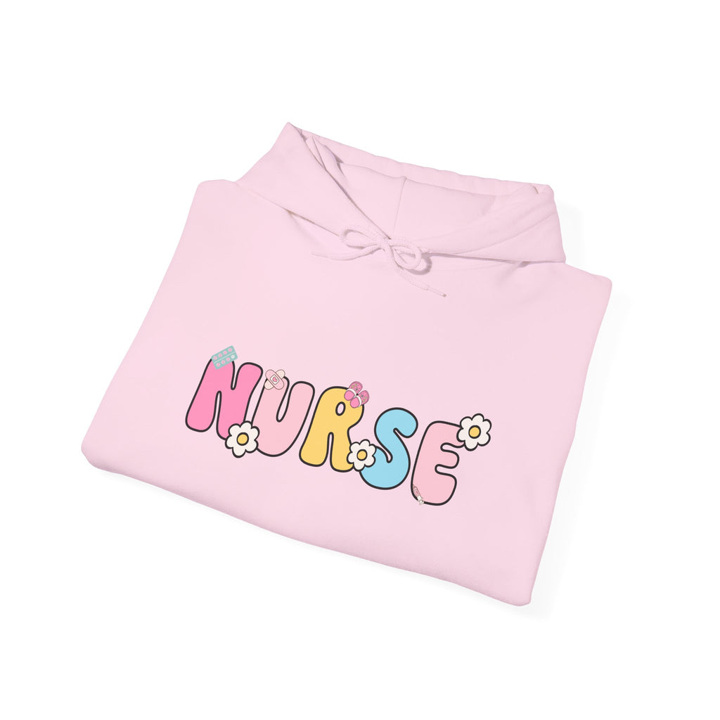 Cute Nurse Hoodie for Healthcare Workers, Cozy Sweatshirt for Nurses, Gift for Nursing Students, Healthcare Appreciation