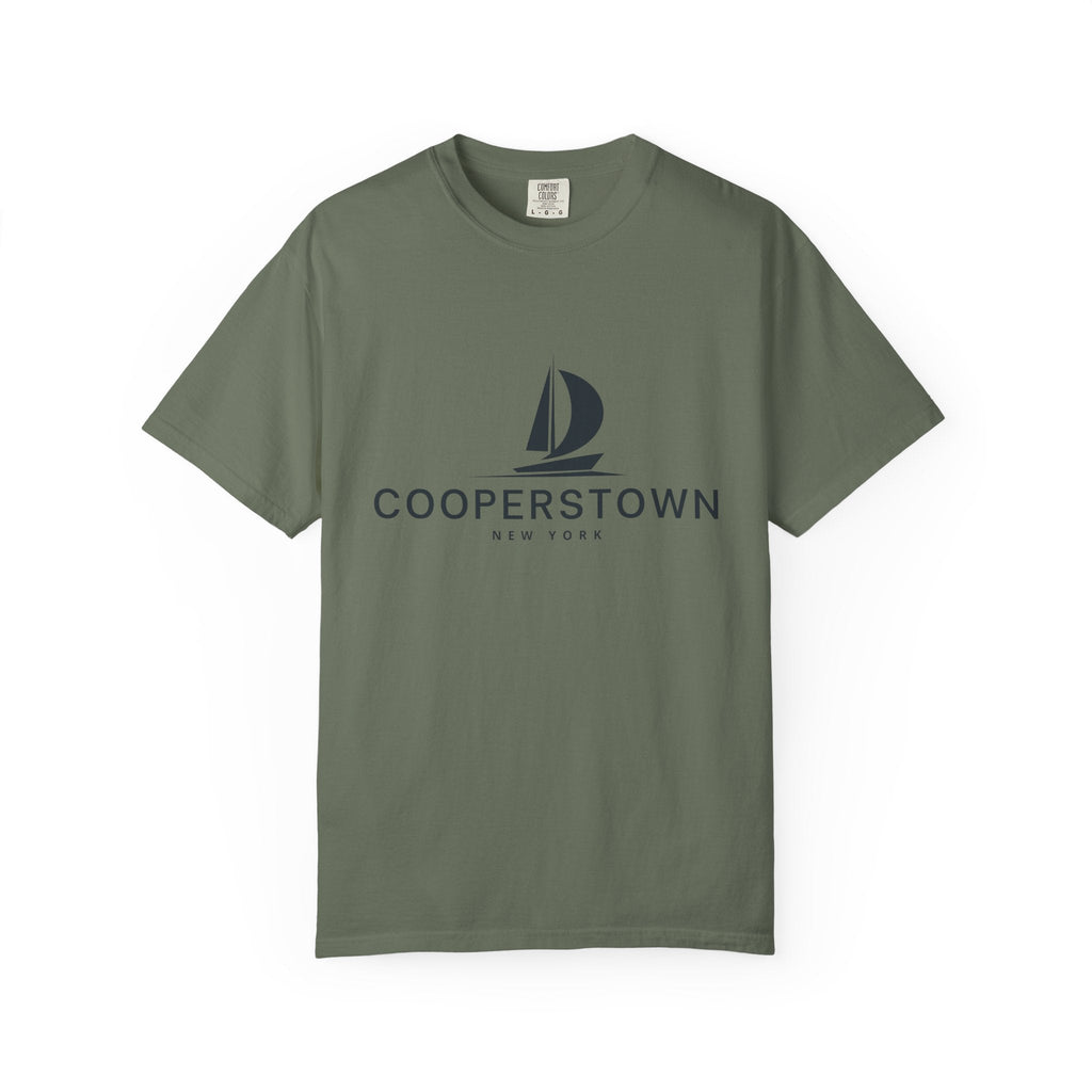 Cooperstown - Unisex Garment-Dyed T-shirt, Casual Outfit, Gift for Nature Lovers, Vacation Essentials