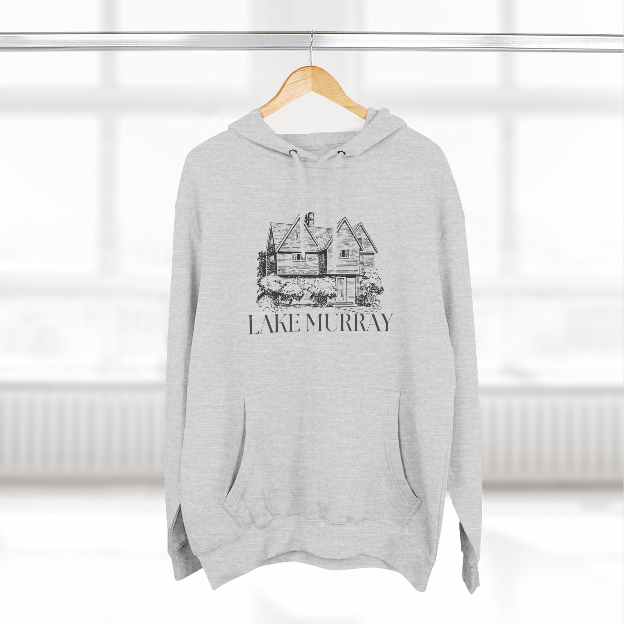 Lake Murray Hoodie, Great for Beach Trips, Lake Days, Gift for Summer Lovers, Casual Wear, Travel Essential