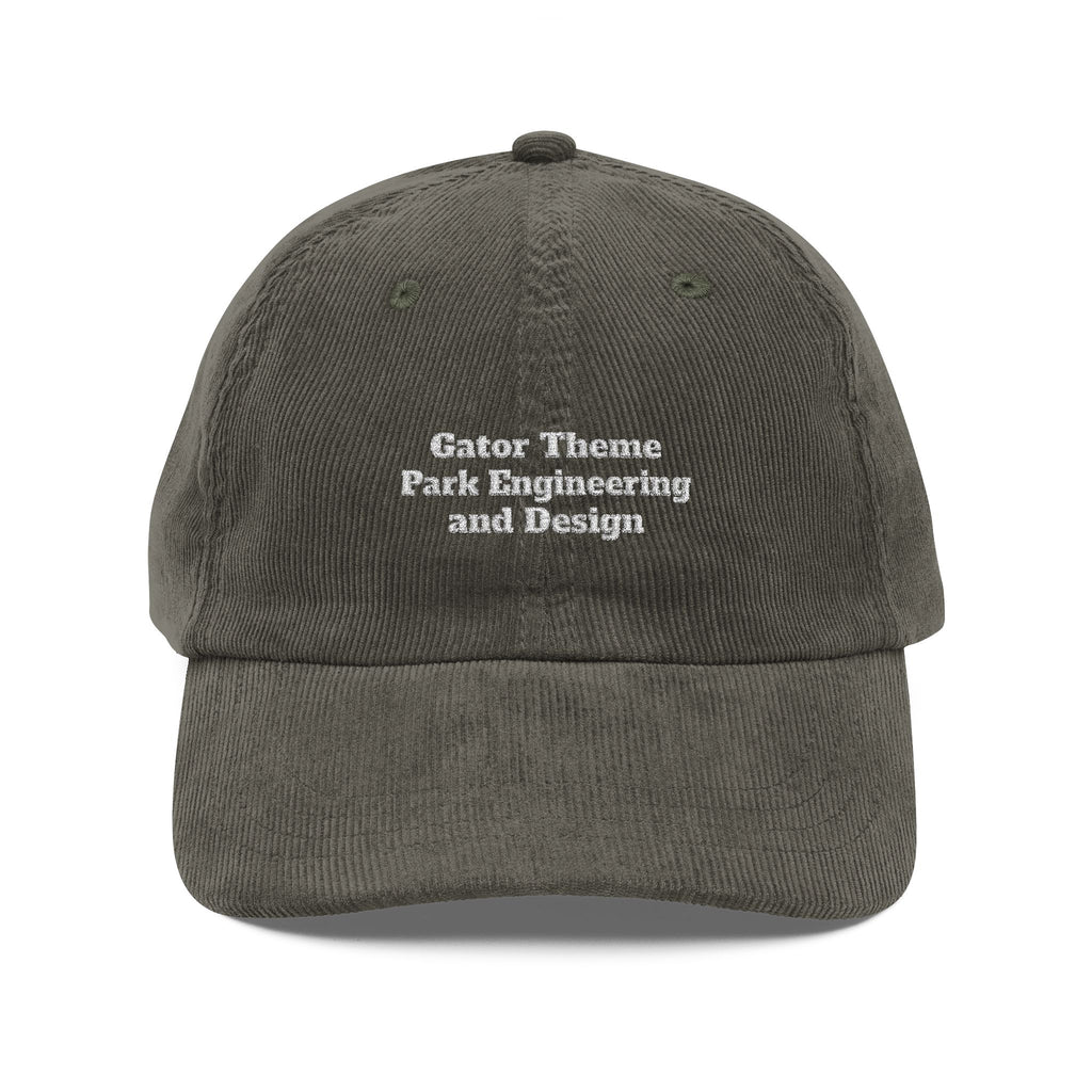 Gator Theme Park Engineering and Design Embroidered Cap