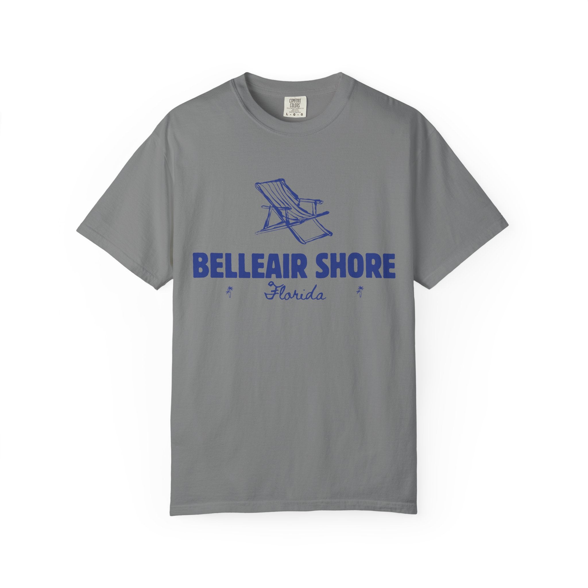 Belleair Shore - Unisex Garment-Dyed T-shirt, Casual Outfit, Gift for Nature Lovers, Vacation Essentials