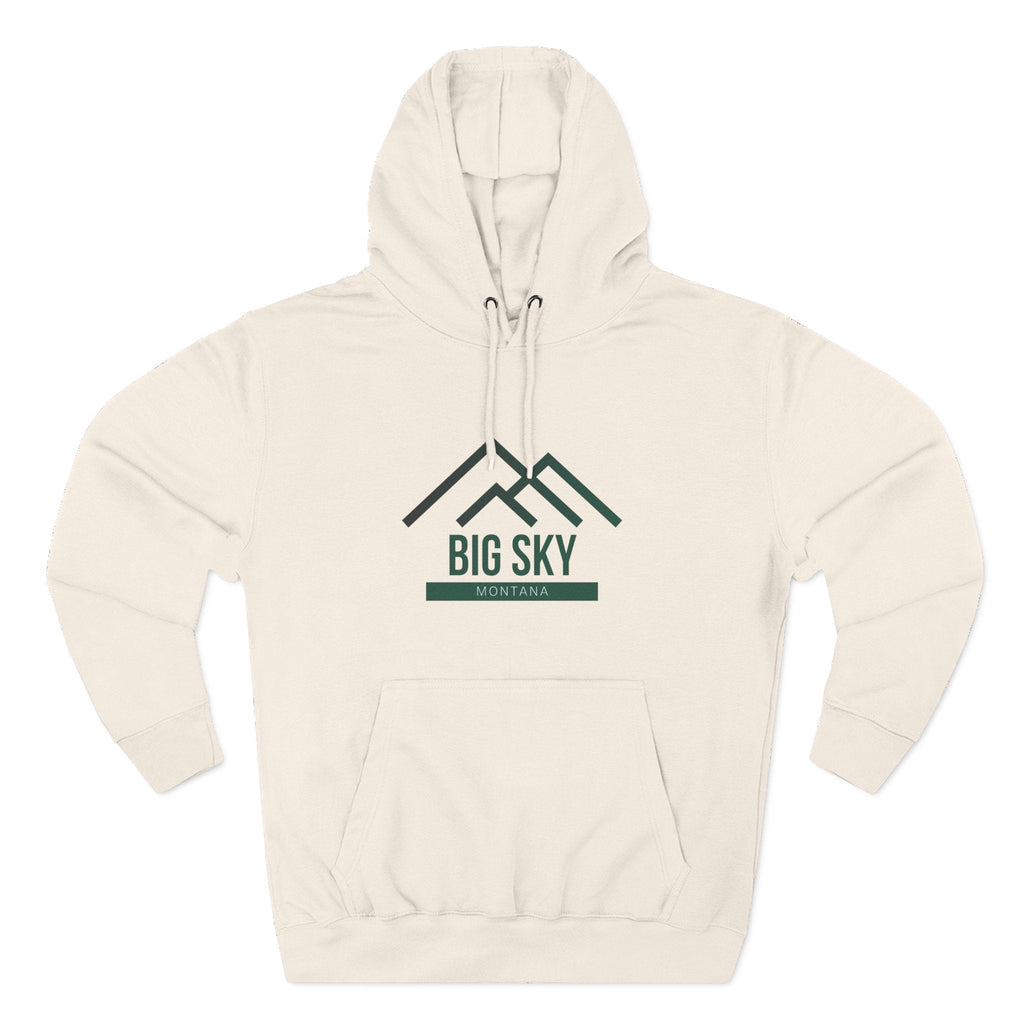 Big Sky Vibes Hoodie with Design, Perfect for Autumn Lovers, Comfortable and Stylish, Great Gift for Vacations