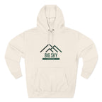 Big Sky Vibes Hoodie with Design, Perfect for Autumn Lovers, Comfortable and Stylish, Great Gift for Vacations