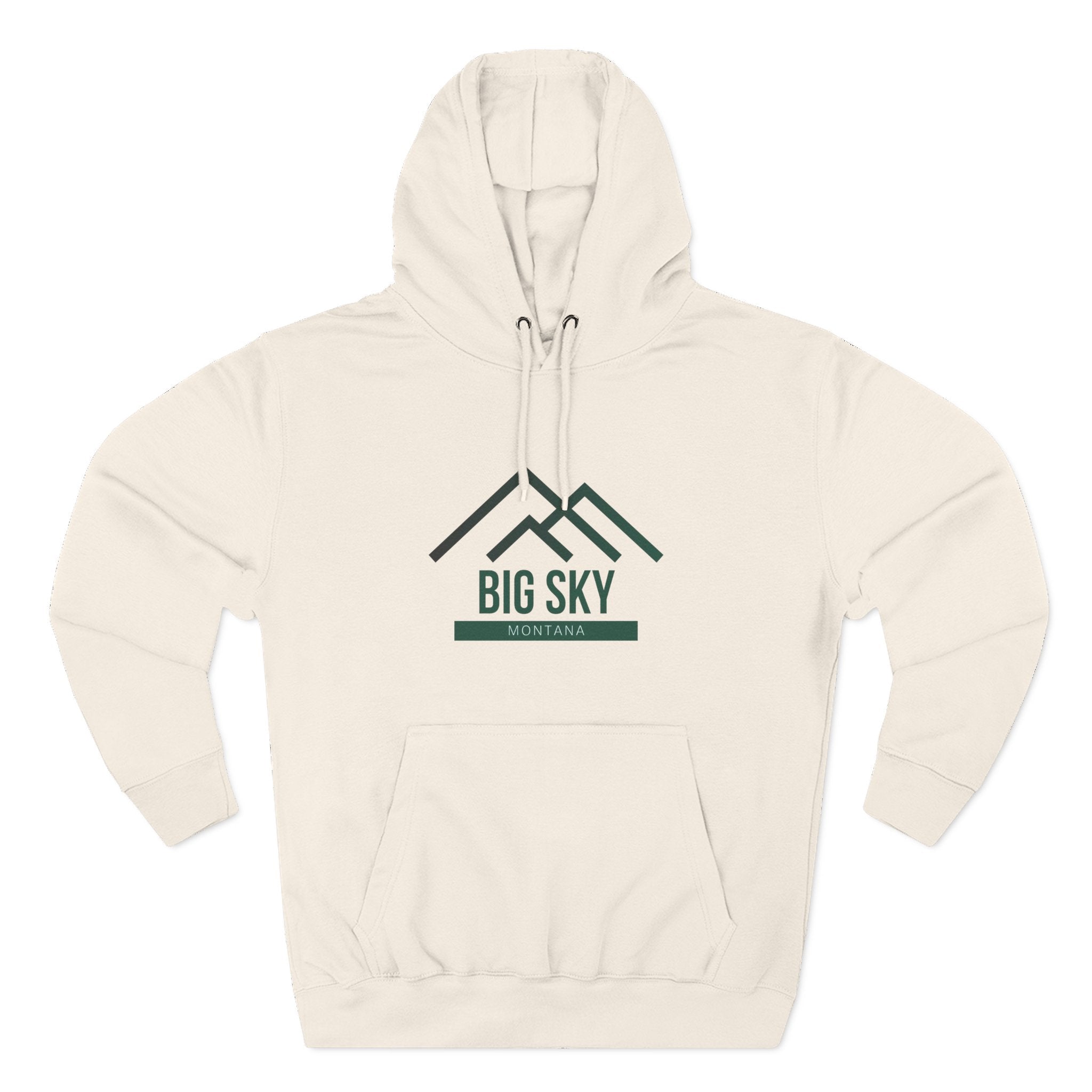Big Sky Vibes Hoodie with Design, Perfect for Autumn Lovers, Comfortable and Stylish, Great Gift for Vacations