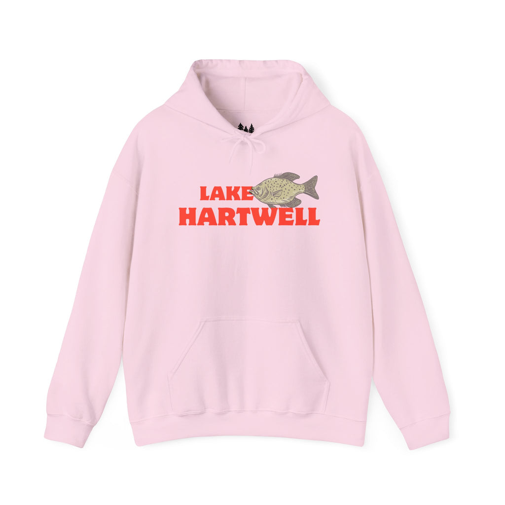 Lake Hartwell Fishing Hoodie, Unisex Comfortable Sweatshirt, Relaxed Fit for Outdoor Enthusiasts, Gift for Fishermen, Casual Lake Apparel