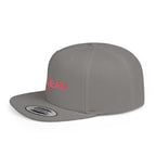 McLean Stylish Flat Bill Snapback Hat with Design, Perfect for Casual Outings, Streetwear, Gifts, Festivals, Everyday Wear