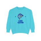 Lake Gaston Fish Design Unisex Sweatshirt | Cozy Fishing Apparel, Casual Wear, Gift for Anglers, Lake Day Outfit, Nature Lovers Sweatshirt