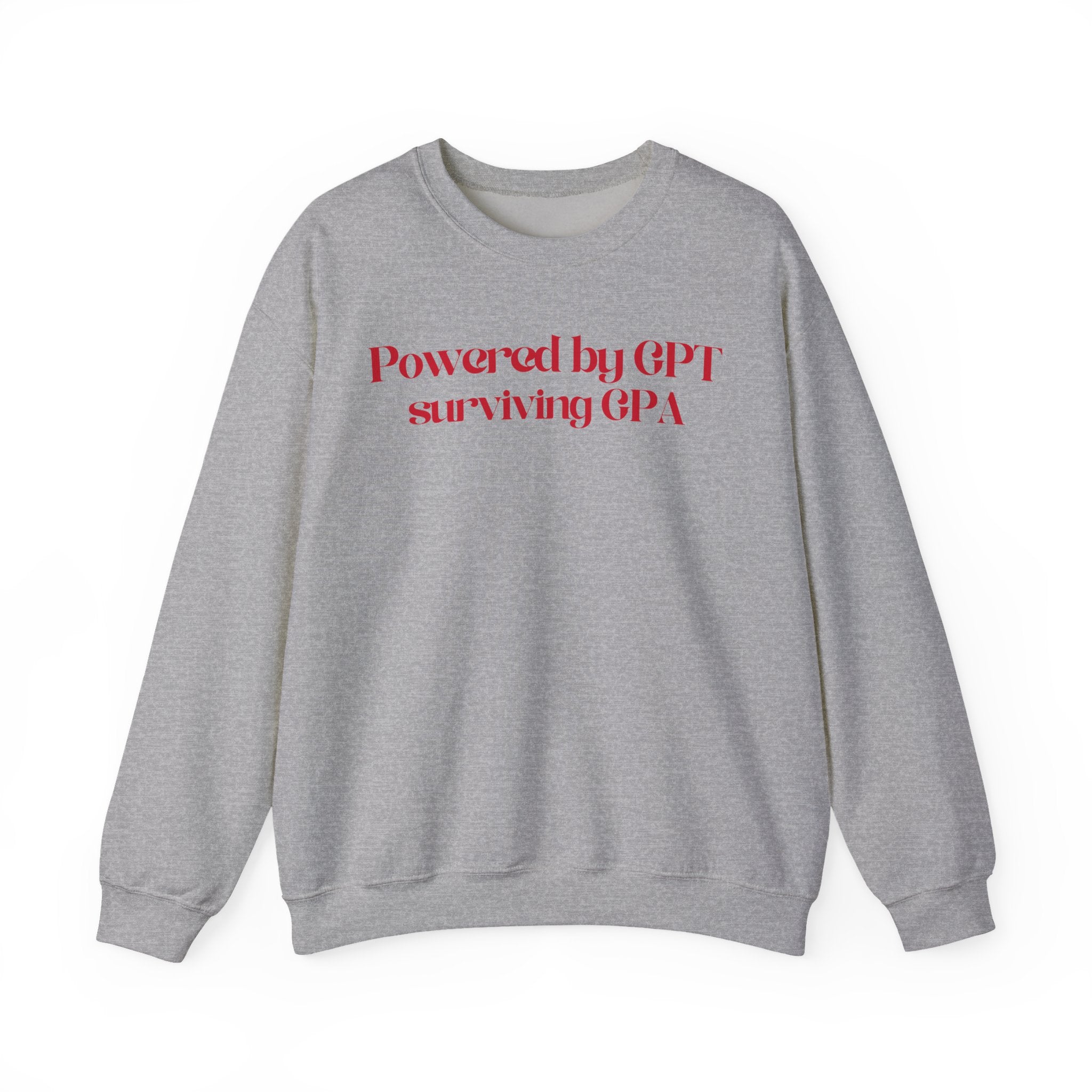 Surviving GPA Sweatshirt - Unisex Casual Crewneck, Gift for Tech Enthusiasts, College Students, Relaxed Fit for Everyday Wear