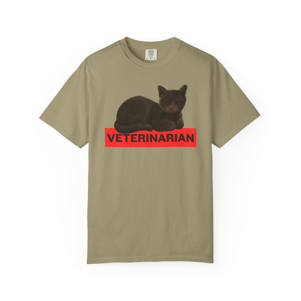 Veterinarian Cat T-Shirt, Funny Animal Lover Tee, Pet Owner Gift, Cute Vet Shirt, Unique Veterinary Apparel, Animal Rescue Shirt