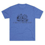Lake Cumberland Unisex Tri-Blend Crew Tee, Casual T-Shirt, Summer Apparel, Lake House Shirt, Gift for Friends, Travel Tee