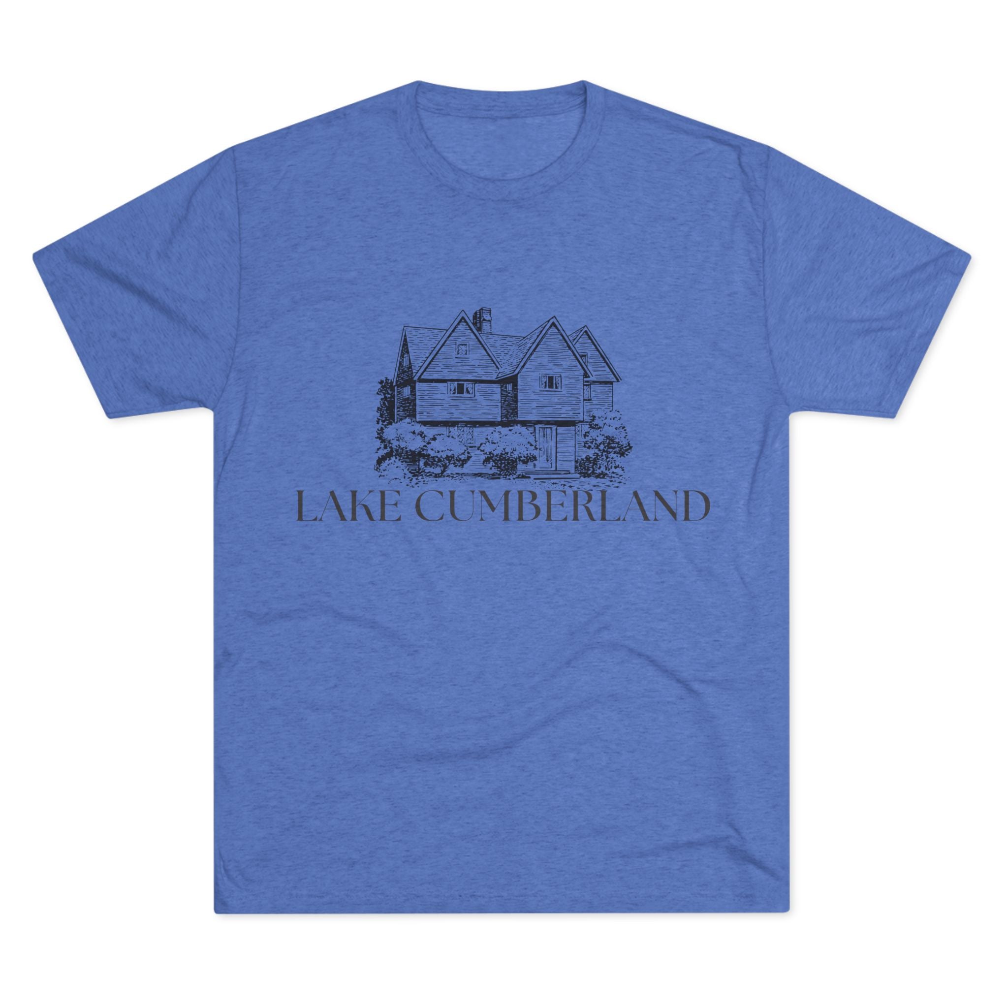 Lake Cumberland Unisex Tri-Blend Crew Tee, Casual T-Shirt, Summer Apparel, Lake House Shirt, Gift for Friends, Travel Tee