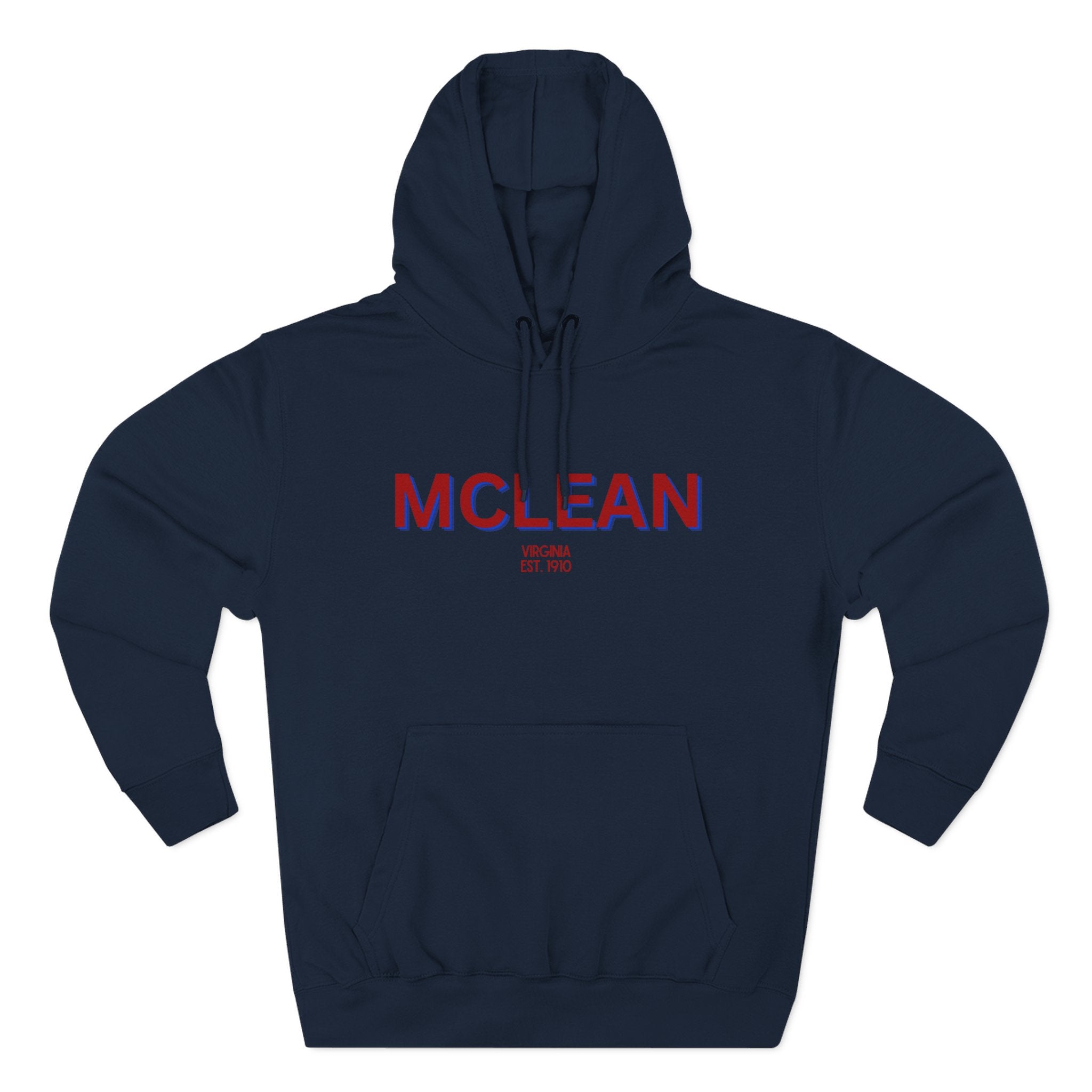 McLean Fleece Hoodie, Casual Sweatshirt, Cozy Layering Piece, Perfect Gift for All Occasions, Stylish Streetwear