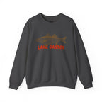 Lake Gaston Fishing Sweatshirt, Unisex Crewneck, Casual Wear, Gift for Fishermen, Outdoor Apparel, Lake House Cozy