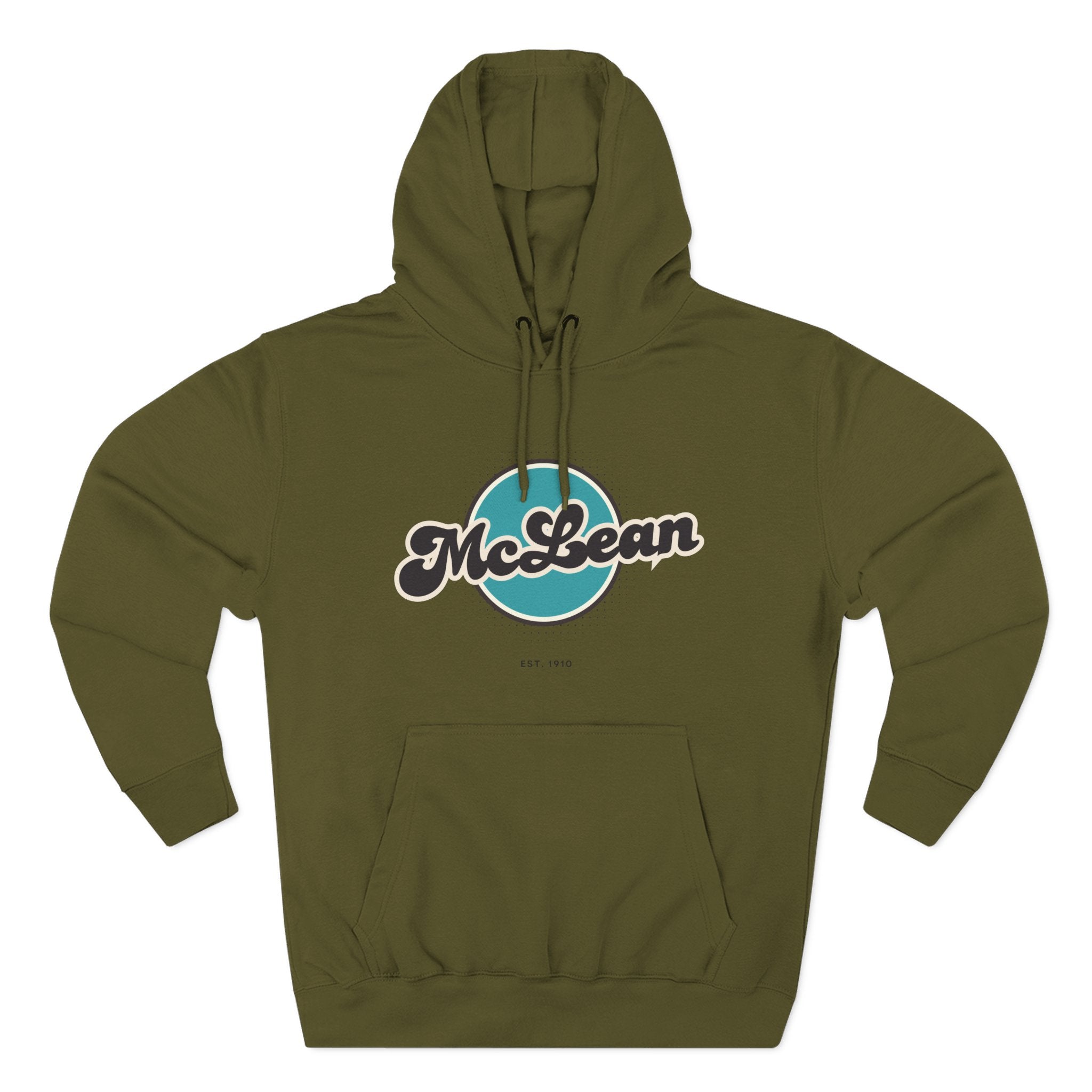 McLean Retro Vibe Hoodie for Casual Days, Streetwear, Unisex Gift, Cozy Layering Apparel
