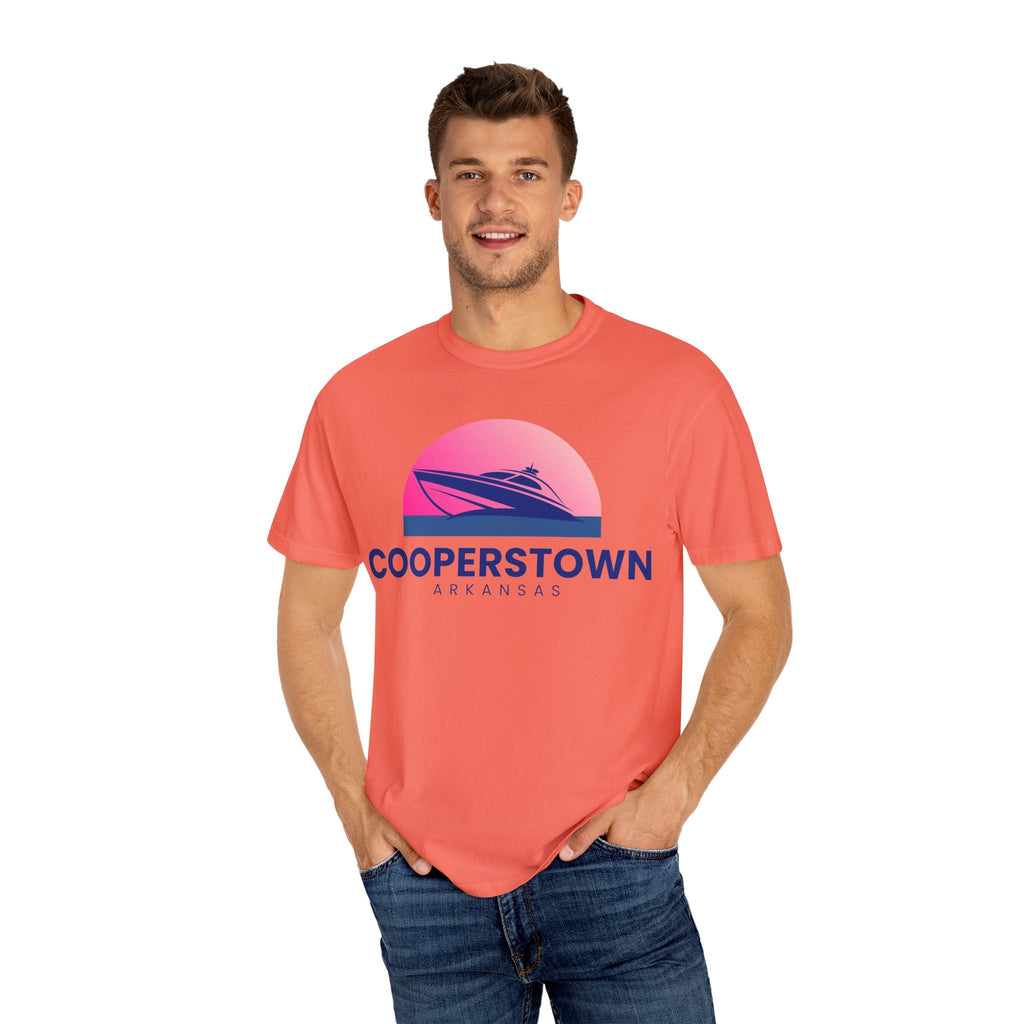 Cooperstown Vibes, Unisex T-shirt, Casual Tee, Travel Souvenir, Vacation Top