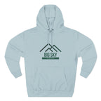 Big Sky Vibes Hoodie with Design, Perfect for Autumn Lovers, Comfortable and Stylish, Great Gift for Vacations