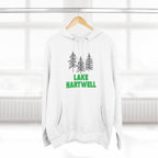 Lake Hartwell Fleece Hoodie, Cozy Sweatshirt, Outdoor Adventure Wear, Unique Gift for Lake Lovers, Perfect for Fall and Winter