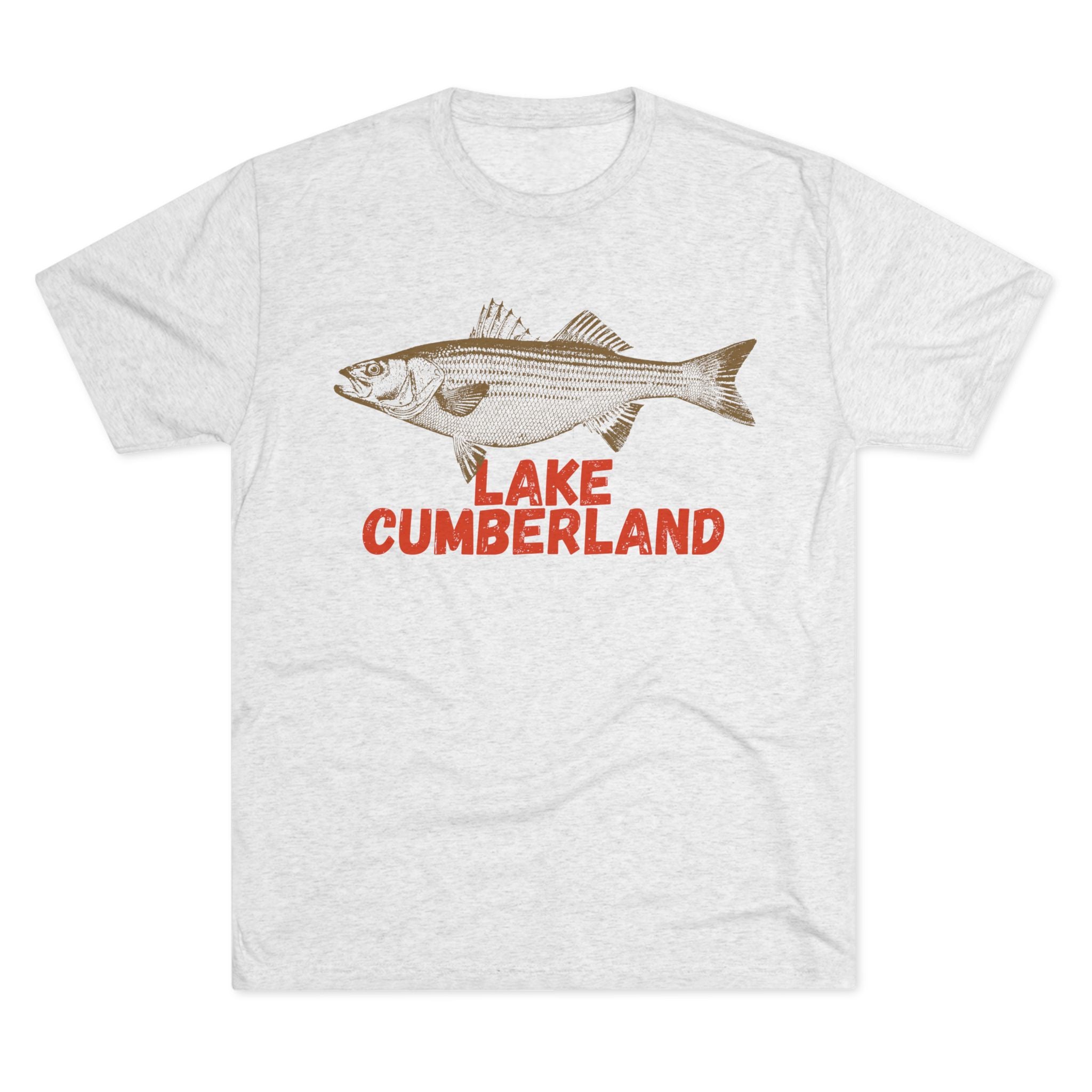 Lake Cumberland Fishing Tee, Unisex Crew Neck Shirt, Summer Lake Apparel, Gift for Fishermen, Outdoor Adventure T-Shirt, Lake House Style