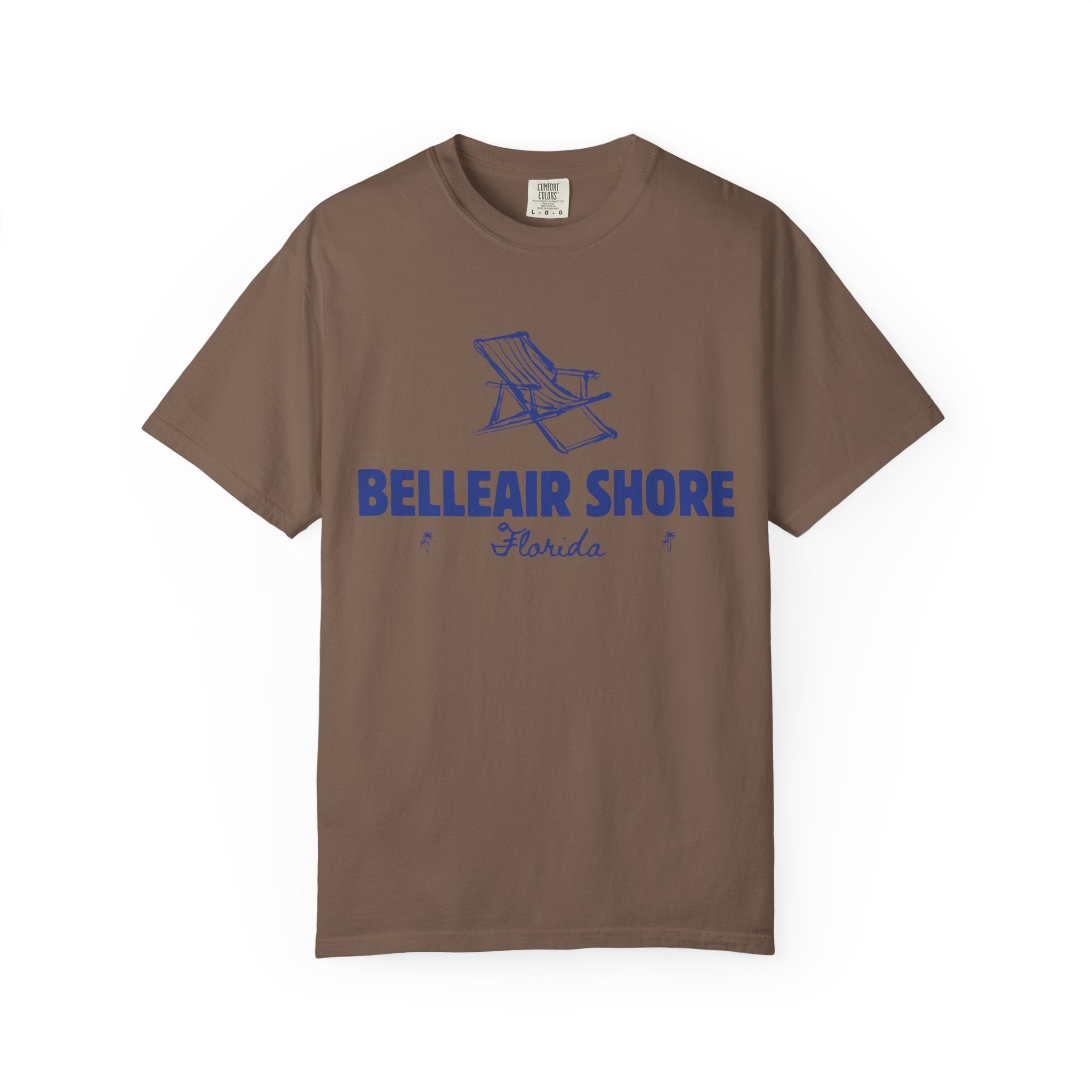 Belleair Shore - Unisex Garment-Dyed T-shirt, Casual Outfit, Gift for Nature Lovers, Vacation Essentials