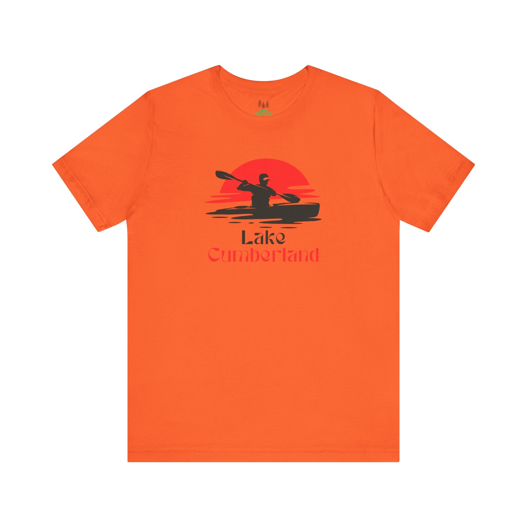 Lake Cumberland Tee - Kayaking Graphic Unisex Jersey Short Sleeve Shirt, Outdoor Adventure Gift, Summer Vibes, Lake Lover Apparel